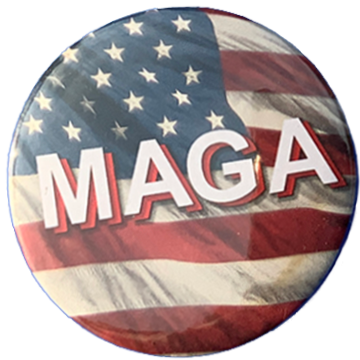 MAGA &mdash; White on Red